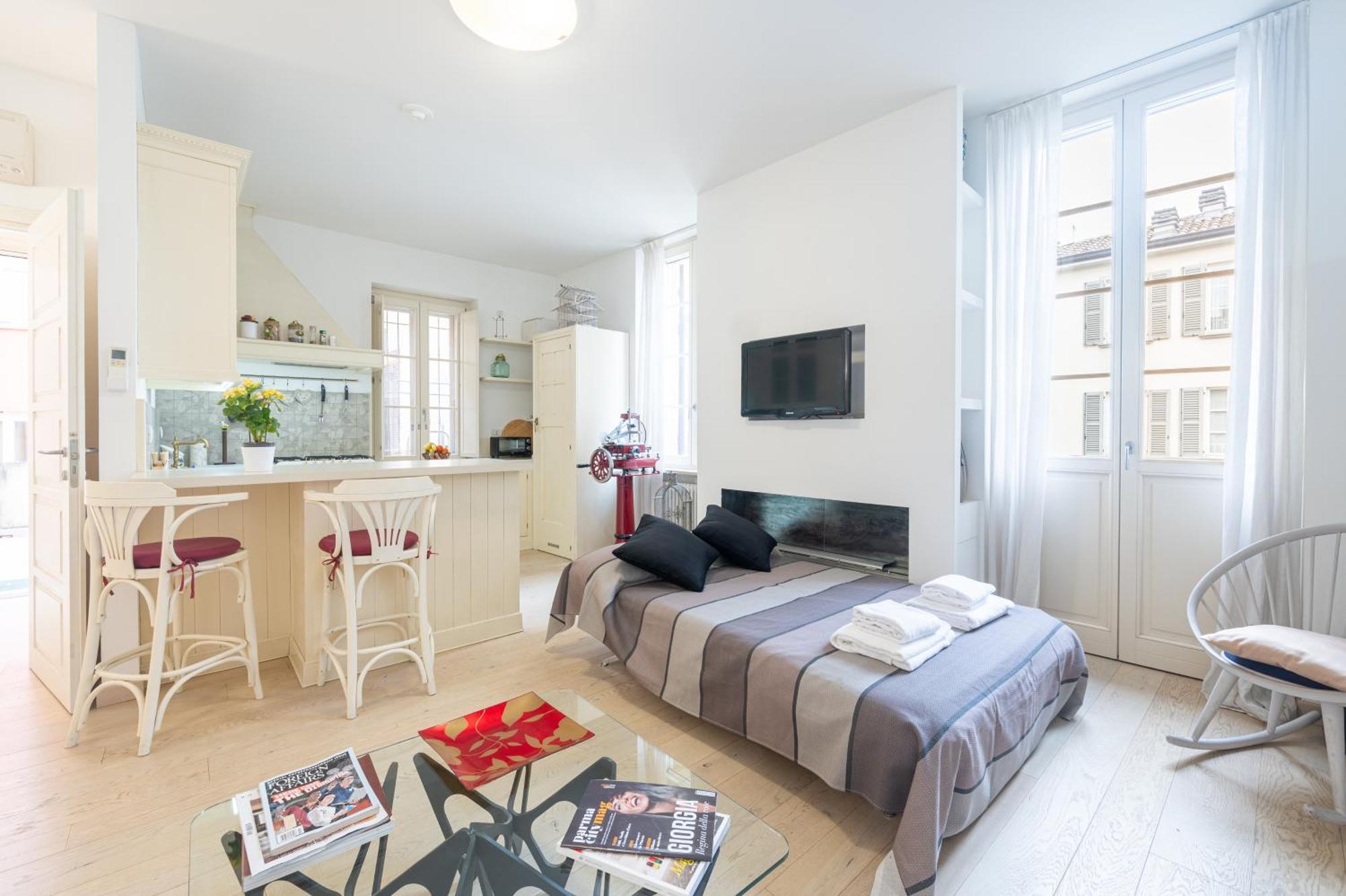 Teatro Regio Exclusive Apartment بارما المظهر الخارجي الصورة